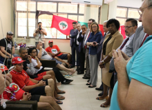 Militantes da greve de fome serão recebidos por Lewandowski, nesta quinta (9)