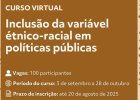 IPPDH abre curso para capacitar em políticas públicas com enfoque étnico-racial