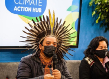 COP26: indígenas reivindicam recursos para ações de sustentabilidade