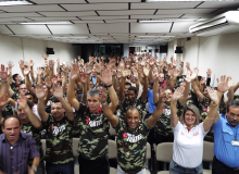Trabalhadores do transporte conquistam aumento salarial