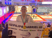 Filho de metalúrgico é campeão infantil no Mundial de Jiu-Jitsu
