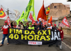 Marcha da Classe Trabalhadora defende a redução da jornada e o fim da escala 6x1