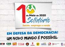 Ao vivo: assista o 1º de Maio Solidário da CUT e demais centrais