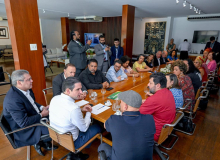 Sergio Nobre defende imposto zero e ricos taxados em reunião com Hugo Motta