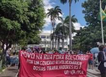 No interior do Ceará, povo ocupa as ruas pelo impeachment de Bolsonaro