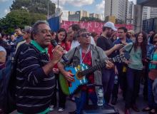 Ativistas realizam novo ato pela liberdade de líderes dos movimentos de moradia
