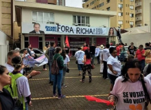 Gabinete de Barros é ocupado em protesto contra a reforma