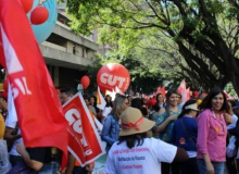 MG parou contra as reformas e por "Fora Temer"