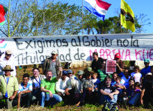 CUT leva solidariedade aos sem-terra em Curuguaty