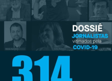 Em dois anos, 314 jornalistas mortos pela Covid-19