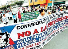 Os crimes antissindicais do narcoestado peruano