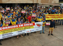 Greve dos Correios continua e mobilização só cresce