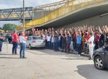No 2ª dia de greve na Revap, Método Potencial chama Sintricom para negociar