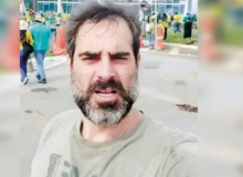 Empresário que financiou golpe pula de uma janela do 2º andar e foge da PF