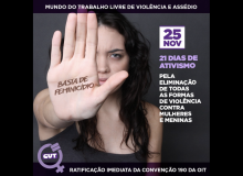 Luta mundial pelo fim da violência contra a mulher é celebrada neste 25 de novembro