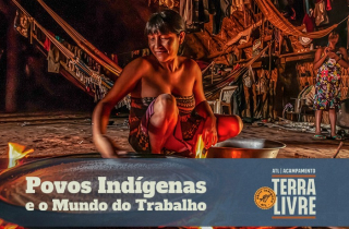 CUT fortalece relação com movimento indígena no Acampamento Terra Livre