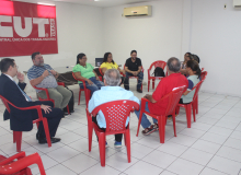 Coletivo Estadual de Formação da CUT-PI se reúne e recebe nova Secretária