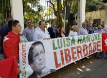 Entidades, partidos e personalidades exigem libertação de Luisa Hanune