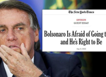 New York Times: Bolsonaro está com medo de ser preso e tem motivos para isso