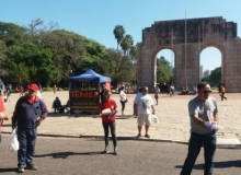 CUT-RS realiza mateada rumo à Greve Geral contra as reformas