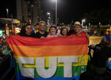 Coletivo LGBTQIA+ da CUT-CE na 22º edição da Parada pela Diversidade Sexual do Ceará