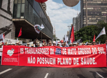Movimentos marcham contra modelo de agronegócio no Brasil