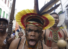 Forum Social Mundial - Salvador, Bahia, Brasil - março de 2018.
