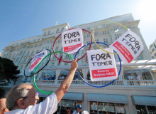 Ato #ForaTemer no Rio de Janeiro