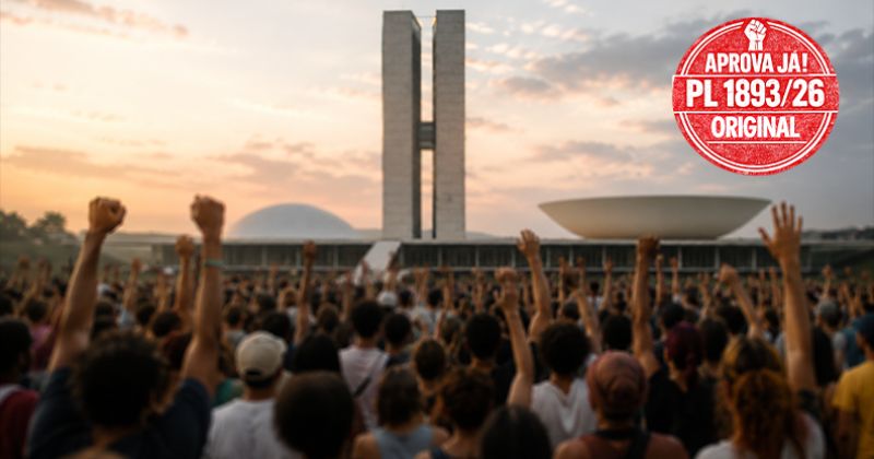 Jornada de Luta busca aprovação de texto original do PL 1893/26 na Câmara Federal – CUT