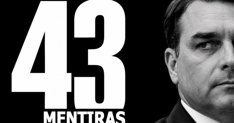 Aos Fatos identifica 43 declarações mentirosas de Flávio Bolsonaro só no caso Master – CUT