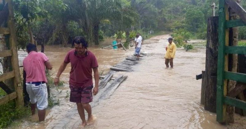 Chuva no sul da Bahia deixa aldeias pataxós sem acesso a água potável - CUT  - Central Única dos Trabalhadores