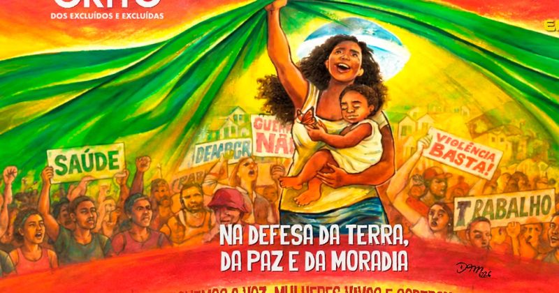 Grito dos Excluídos 2026 leva às ruas luta por terra, paz, moradia e soberania – CUT