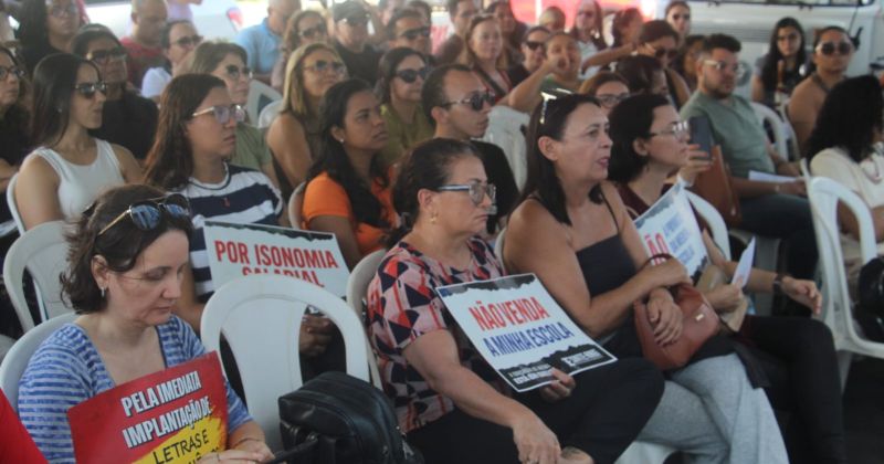 RN: Educadores de Natal mantêm greve e cobram valorização e diálogo com a Prefeitura – CUT