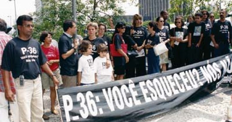 Dez anos da P-36: unidade e luta para barrar... - CUT - Central Única ...